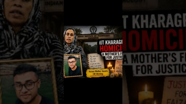 Faizan Chose IIT Kharagpur Inspired by Sundar Pichai. His Mother Still Seeks Answers