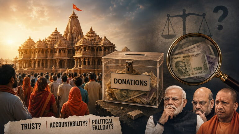Losing Faith in the Earth Beneath: How Ram Mandir’s ‘Chanda Chori’ Allegations Shook the Devotee’s Soul