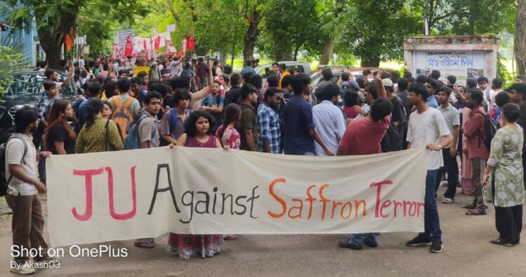 jadavpur university abvp left bastion Red citadel 