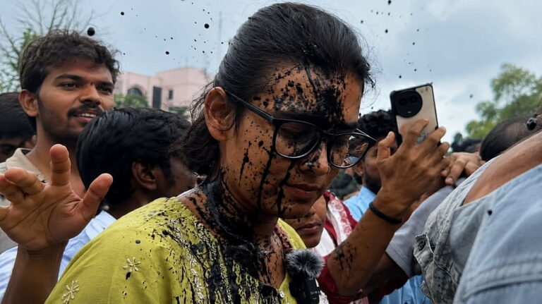 Ink Attack on Neha Bora Rekindles Debate Over Dissent and Umar Khalid