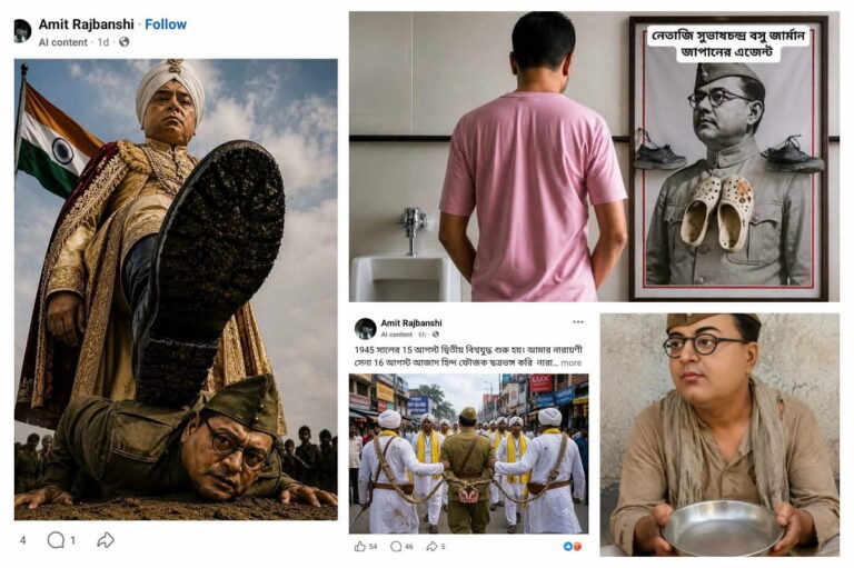 First, a Politician’s Remarks. Now, a Wave of Offensive Posts Targeting Netaji