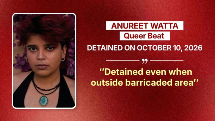 delhi police assaults on journalists covering anti-sir protests Anureet Watta
