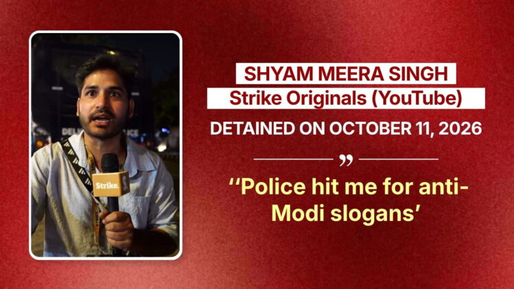 delhi police assaults on journalists covering anti-sir protests shyam meera singh